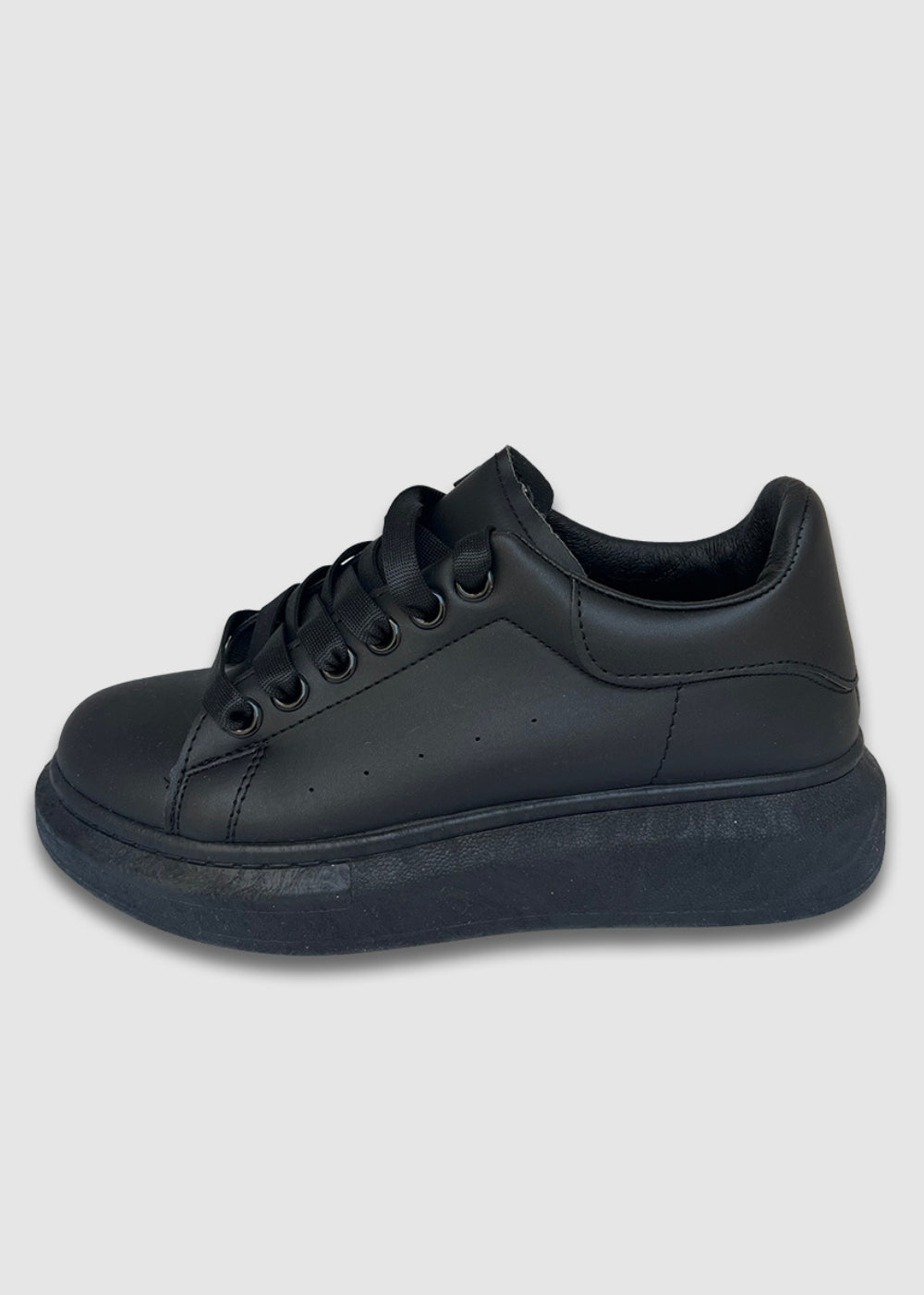 Sneakers Δίπατα Μαύρα