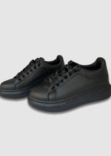 Sneakers Δίπατα Μαύρα
