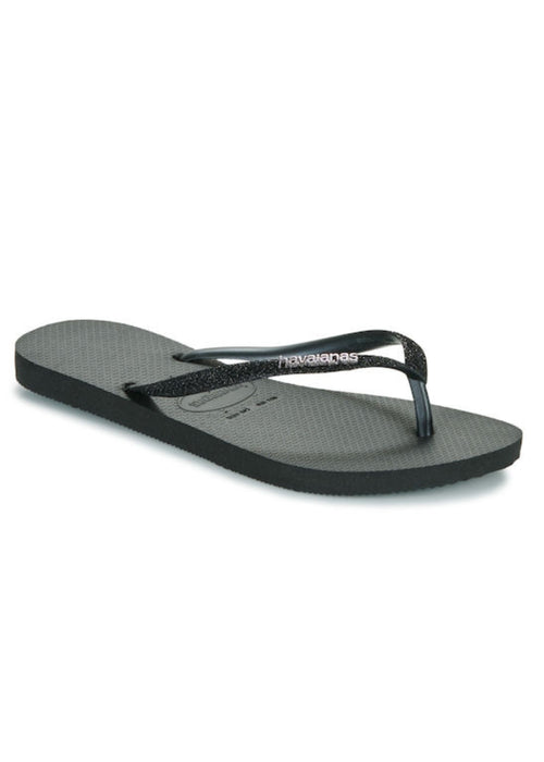 HAVAIANAS ΓΥΝΑΙΚΕΙΕΣ ΣΑΓΙΟΝΑΡΕΣ ΜΑΥΡΕΣ ΜΕ ΓΚΛΙΤΕΡ