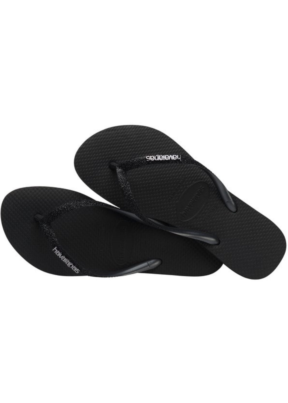 HAVAIANAS ΓΥΝΑΙΚΕΙΕΣ ΣΑΓΙΟΝΑΡΕΣ ΜΑΥΡΕΣ ΜΕ ΓΚΛΙΤΕΡ