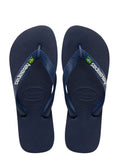 Ανδρικές Σαγιονάρες μπλέ - Havaianas  Brazil Logo Navy Blue