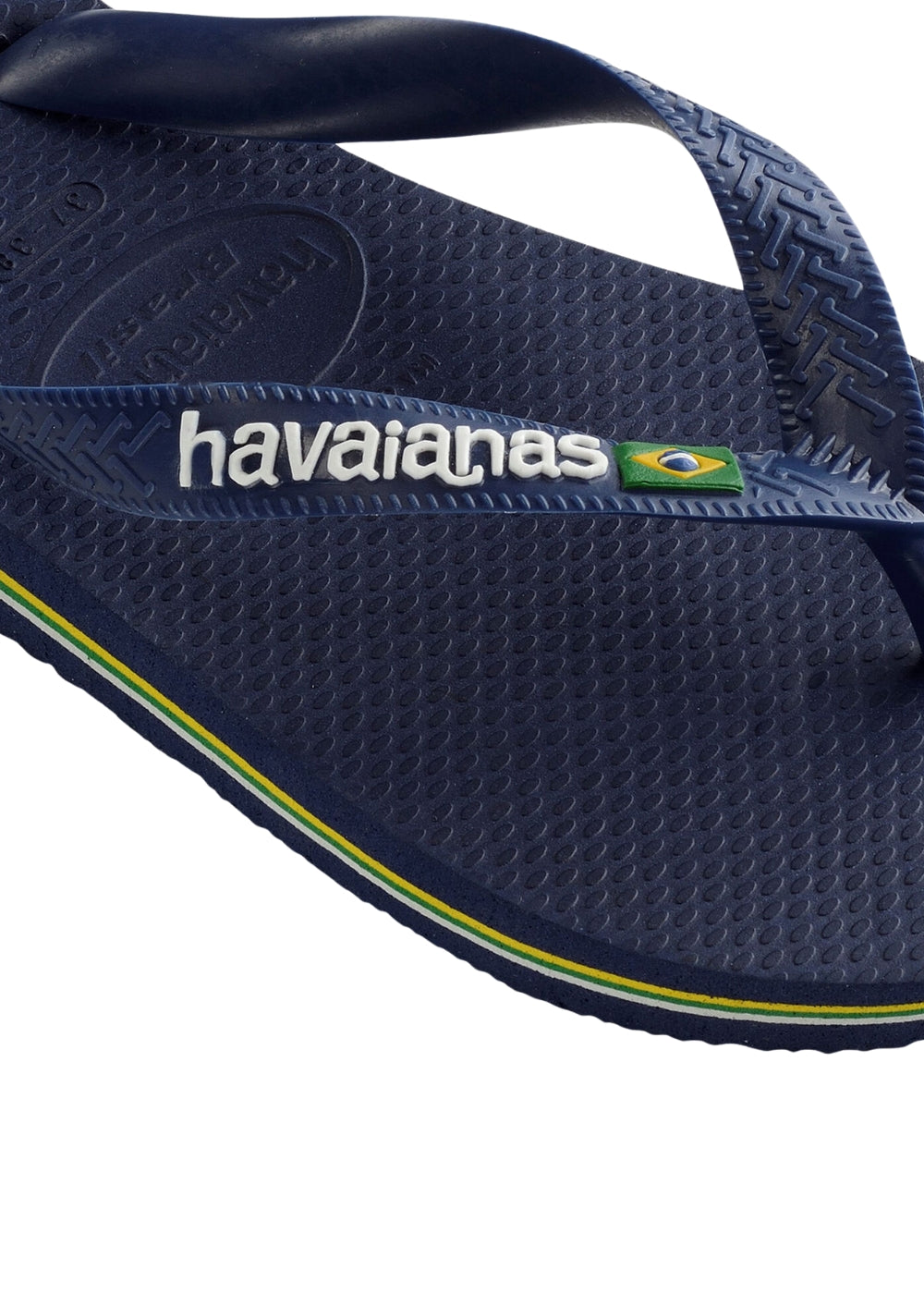 Ανδρικές Σαγιονάρες μπλέ - Havaianas  Brazil Logo Navy Blue