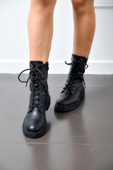 Αρβυλάκια Δερμάτινα Μαύρα