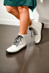 Αρβυλάκια Δερματίνη Λευκό