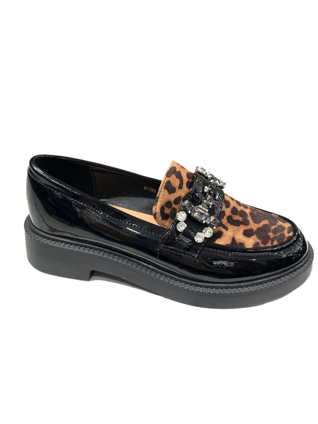 Loafers Λουστρίνι Animal print