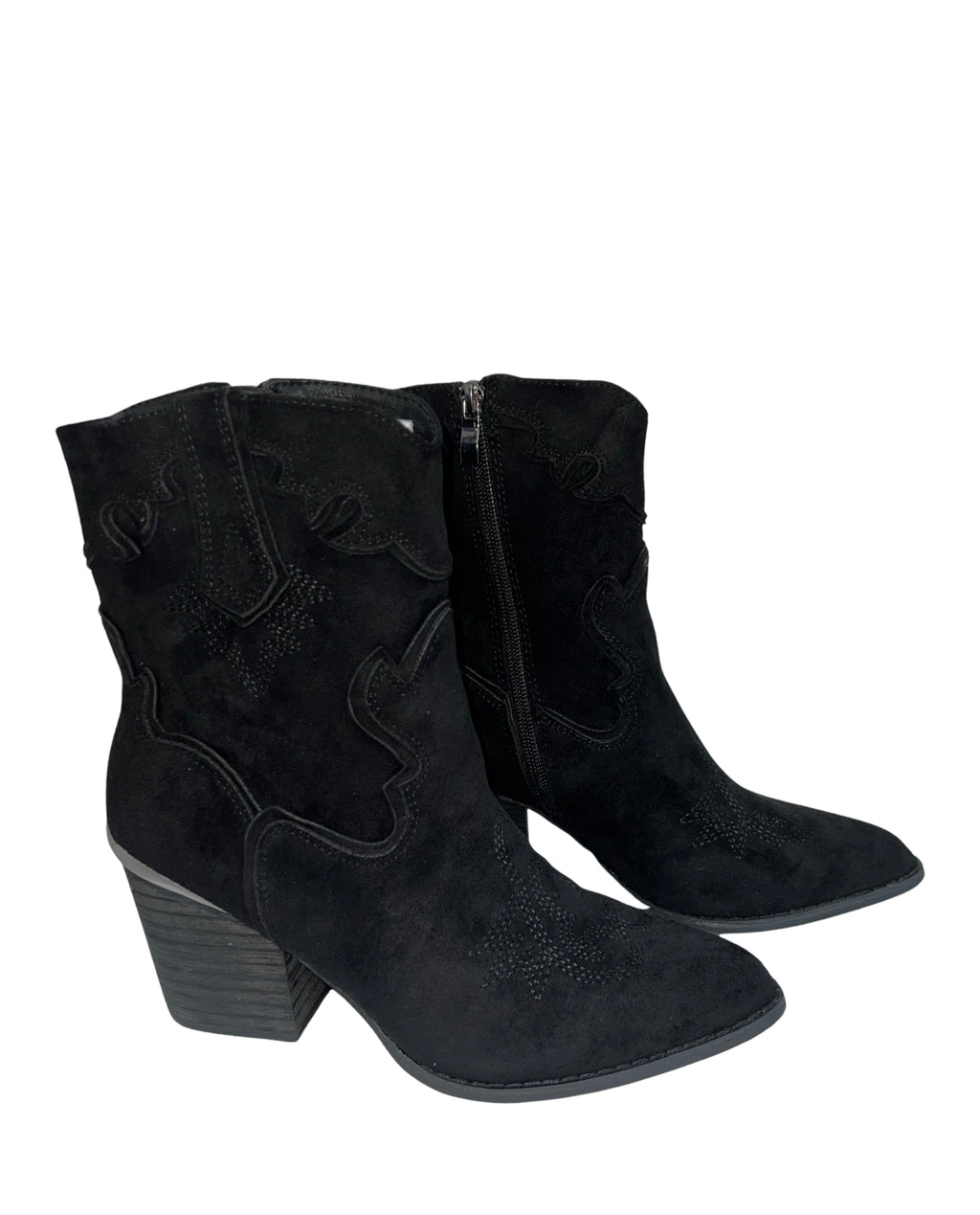 Μποτάκια Western Suede