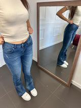 Ψηλόμεσο ελαστικό Τζίν