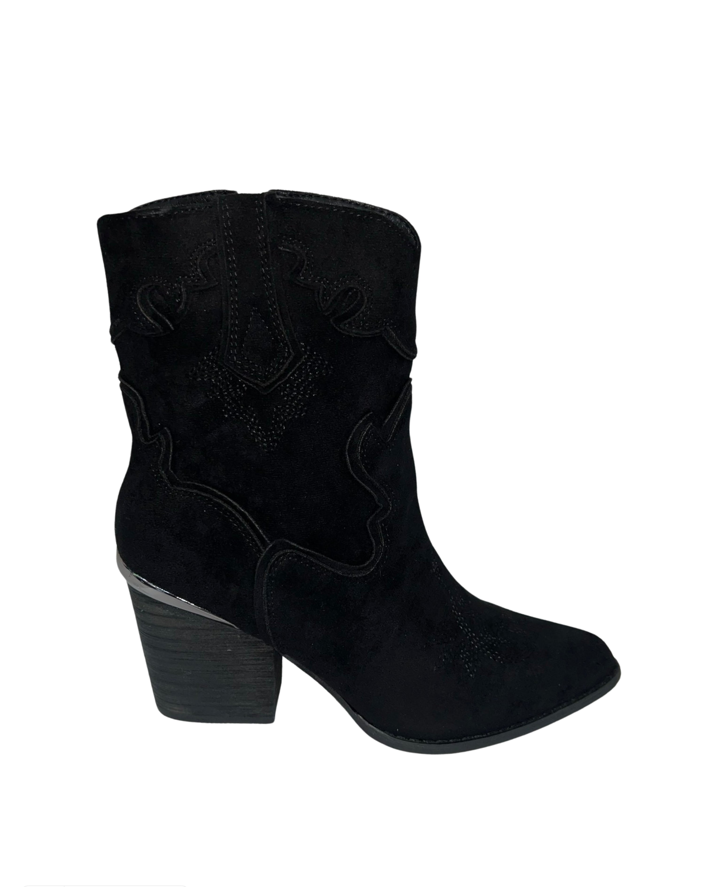 Μποτάκια Western Suede