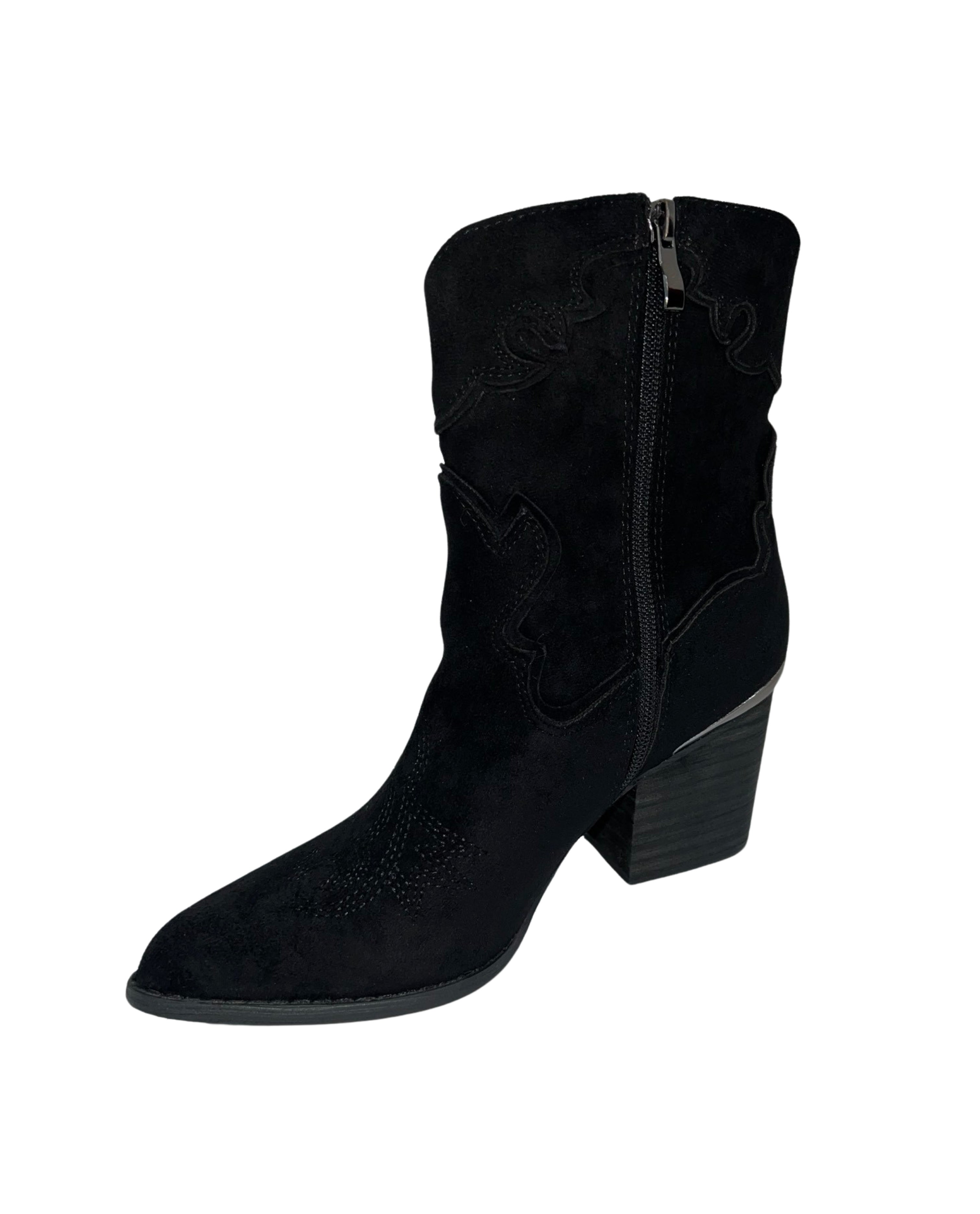 Μποτάκια Western Suede