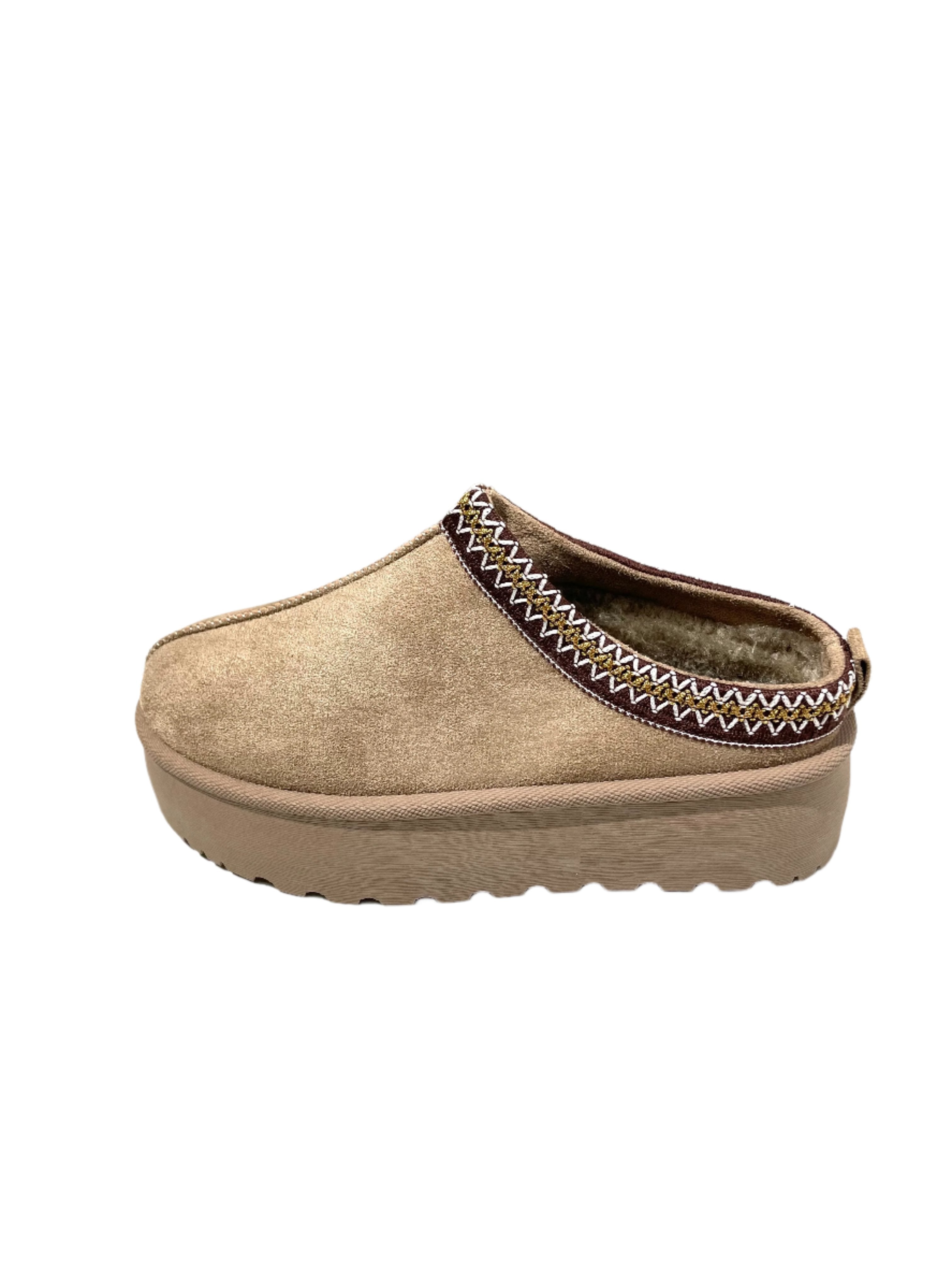 Slippers με εσωτερική γούνα
