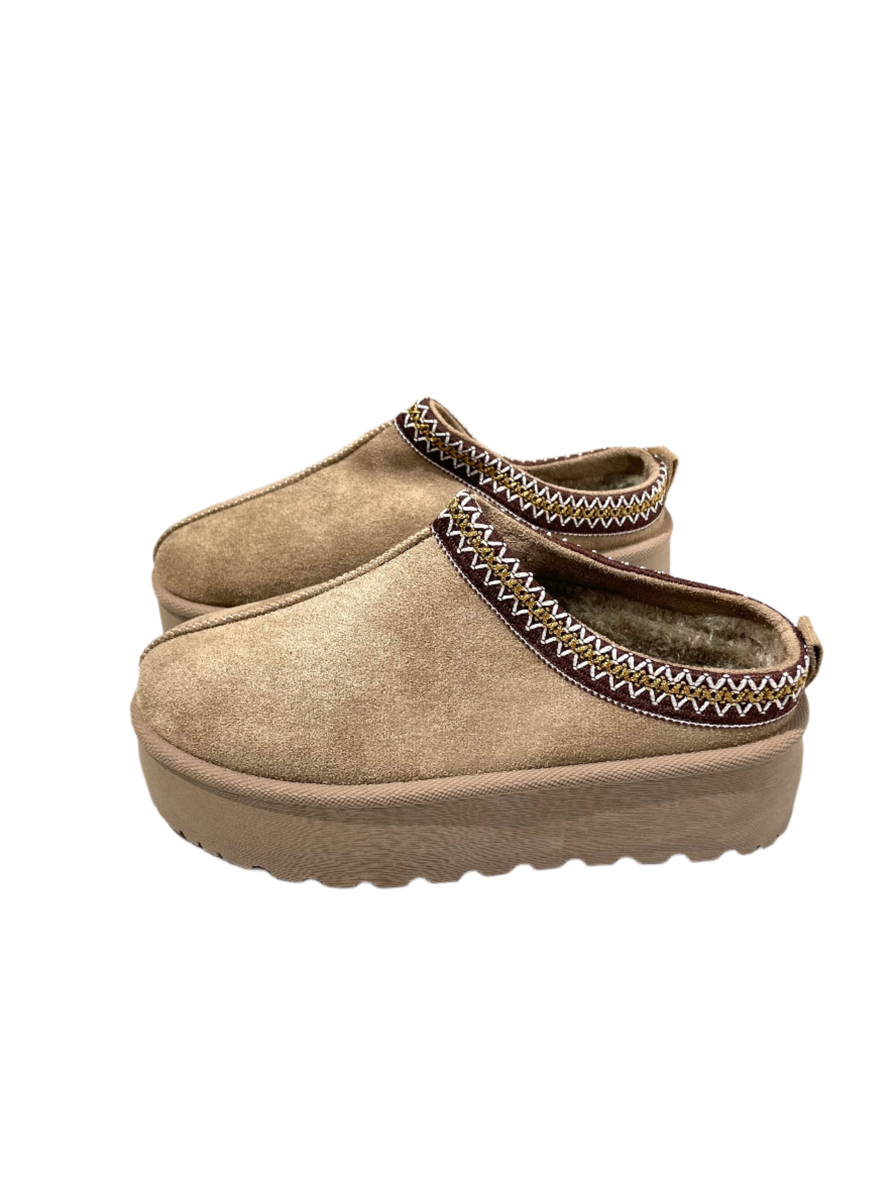 Slippers με εσωτερική γούνα