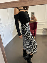 Φούστα animal print .