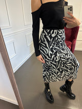 Φούστα animal print .