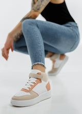 Sneakers Μποτάκια Τρίχρωμα