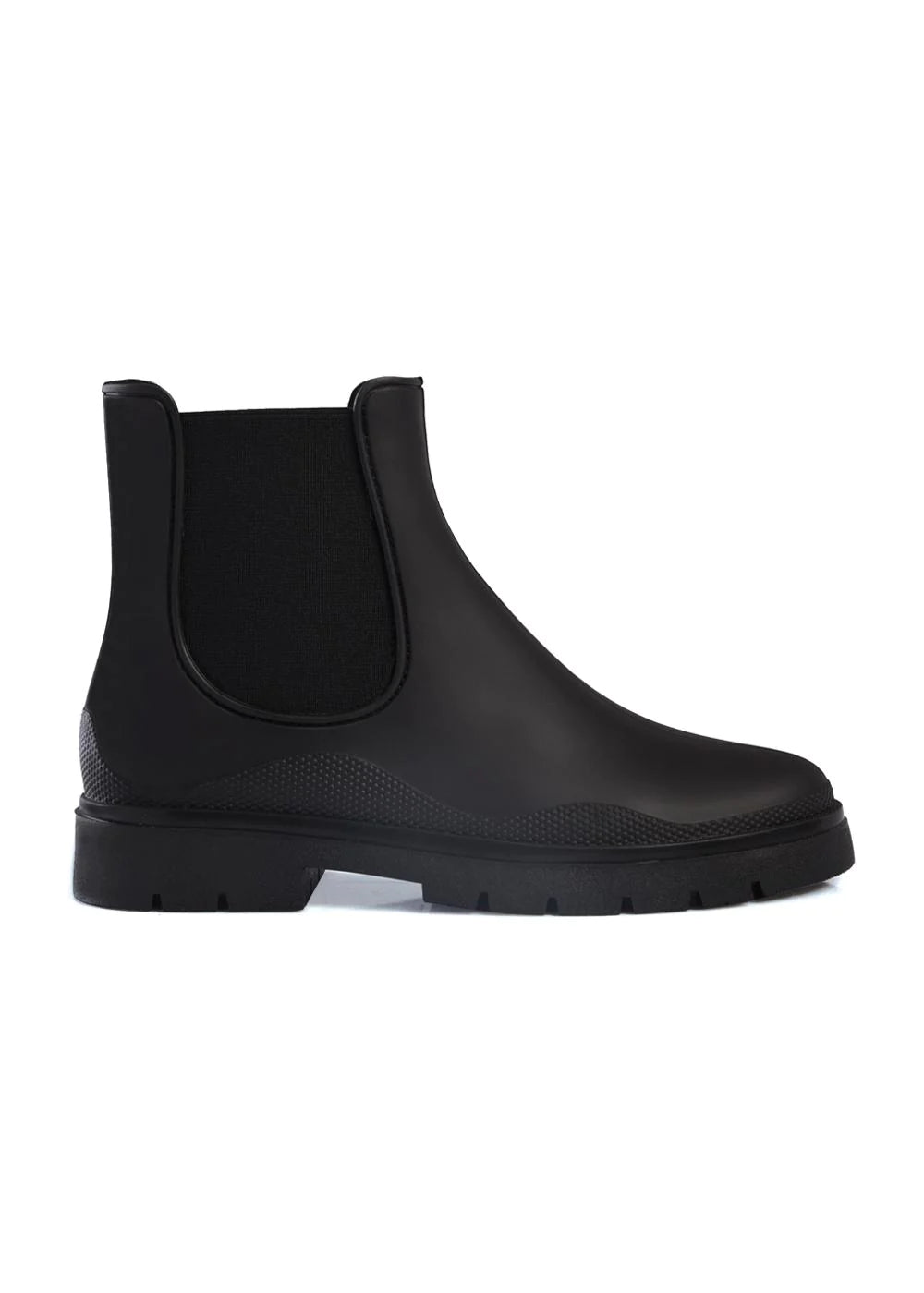 Rain Boots Black by Ateneo